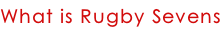 What is Rugby Sevens
