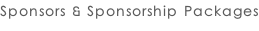 Sponsors & Sponsorship Packages